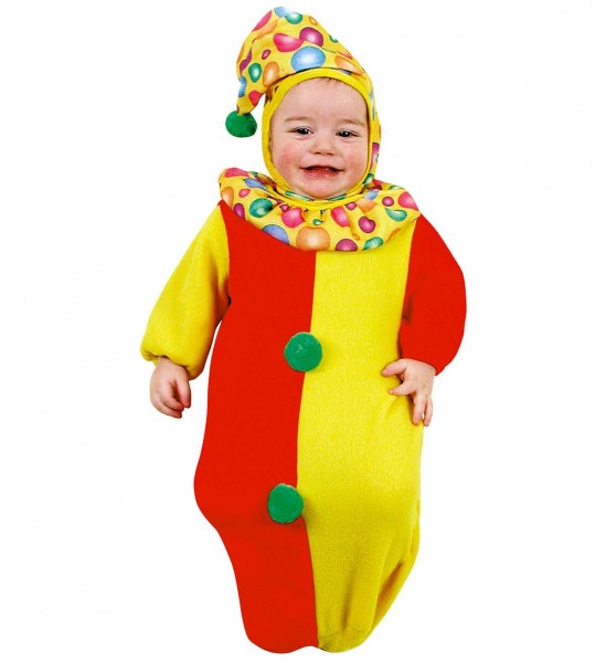 Clown ° Kostüm, Kopfbedeckung ° 0-9m