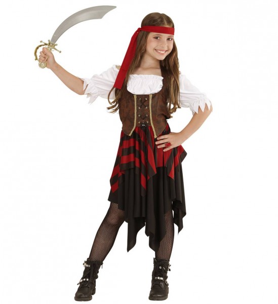 Piratin ° Kleid, Korsett, Kopfband